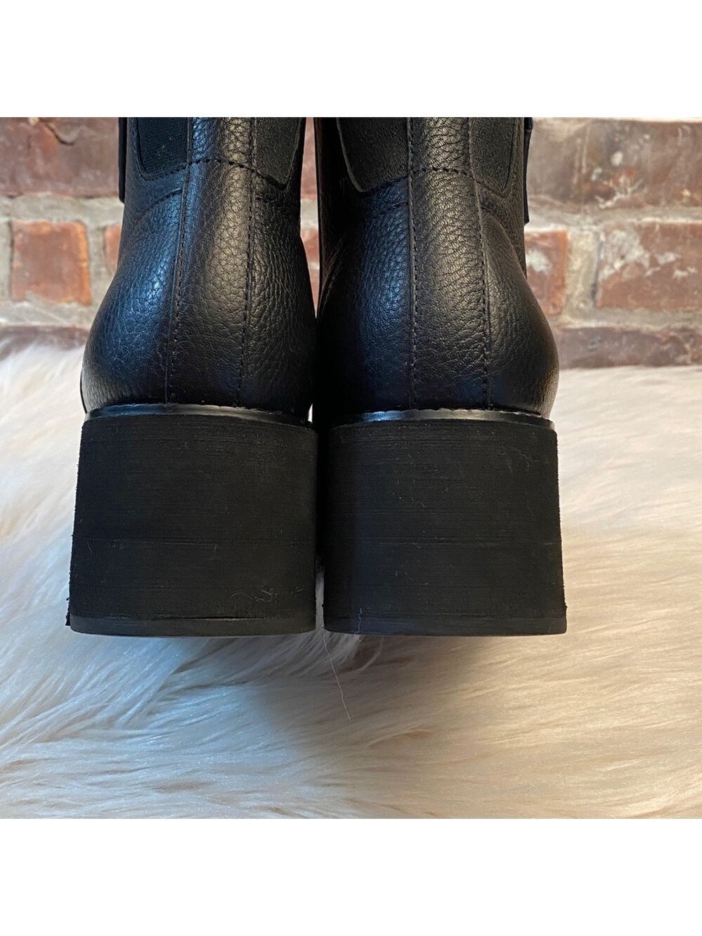 Cole Haan ZERØGRAND Cityquest Waterproof Wedge Chelsea Boots, Size 8.5B - Picture 12 of 17